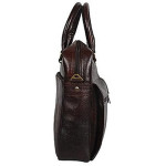 15.6 Laptop 100 Genuine Leather Brown Two-tone Leather Laptop Bag for Men Office